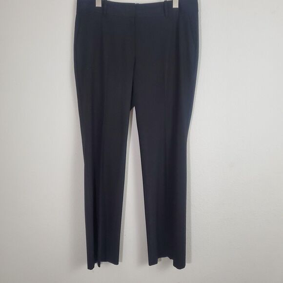 Ann Taylor Women's Dress Pants 12 Black Business Office Classic Work Trousers - Picture 1 of 10